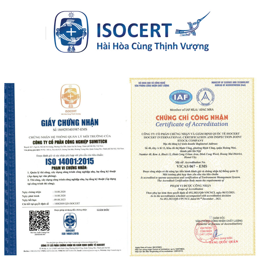 ISO 14001:2015 - Dịch vụ cấp chứng nhận Hệ thống Quản lý Môi trường ngành hóa chất